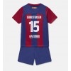 Barcelona Andreas Christensen #15 Heimtrikot 2023-24 Kurzarm (+ kurze hosen)